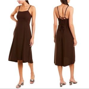Vince brown dress